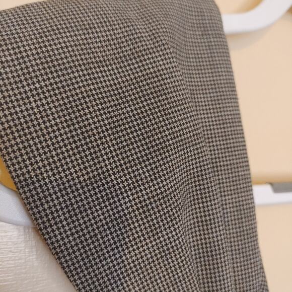 Tahari Arthur S. Levine Y2K Career SIze 16 Brown White Professional Career Dress - Picture 8 of 11